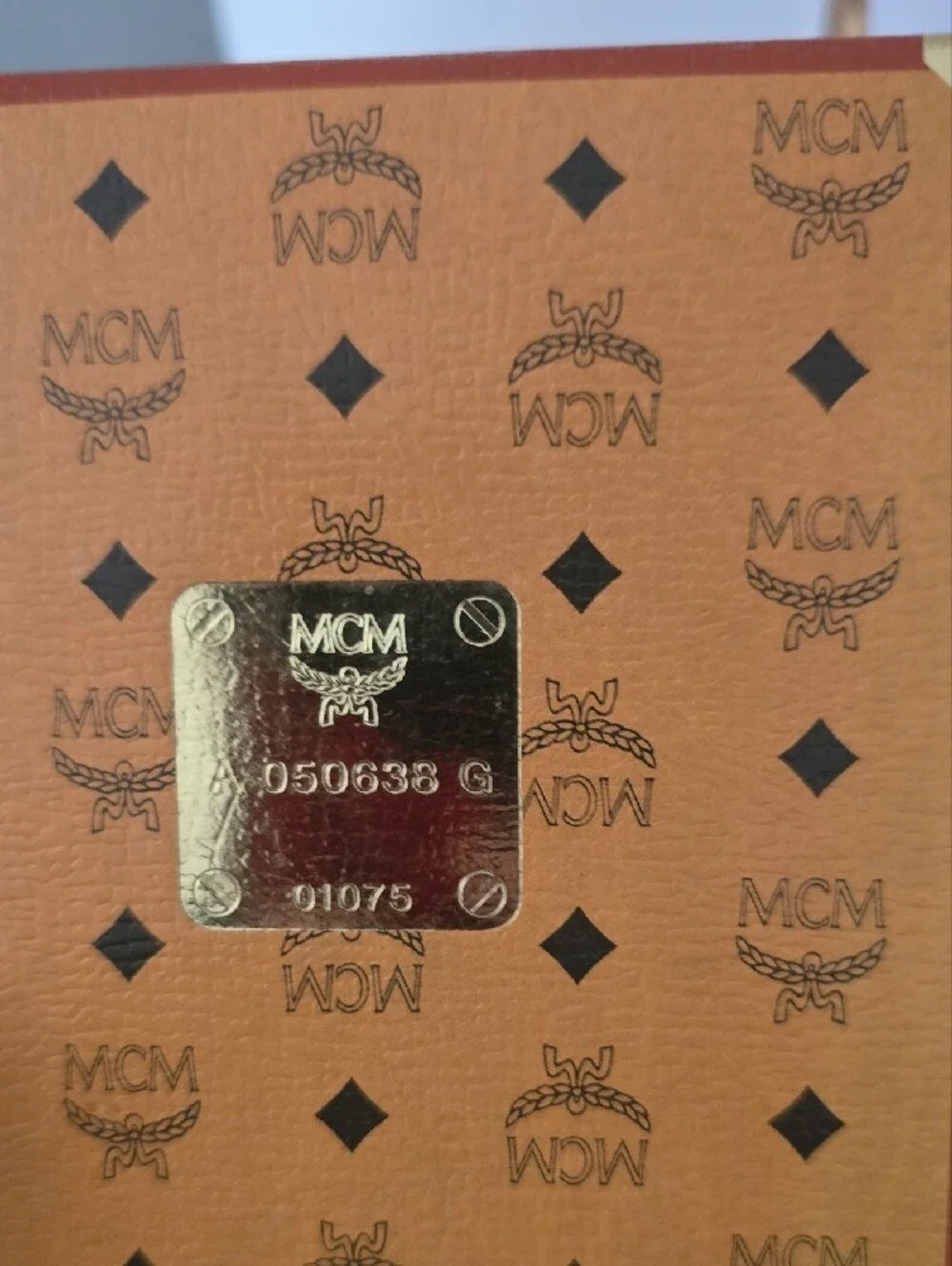 MCM White Multicolor Logo-Print Hand Towel